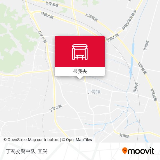 丁蜀交警中队地图