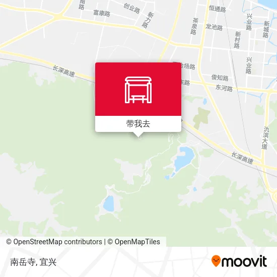 南岳寺地图