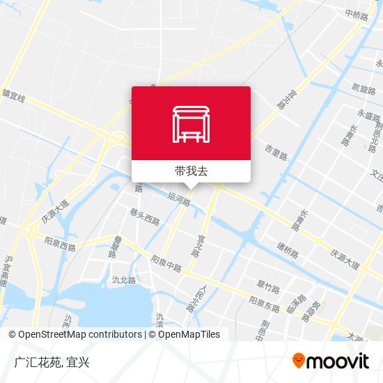 广汇花苑地图