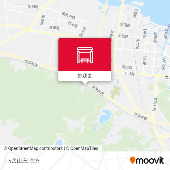 南岳山庄地图