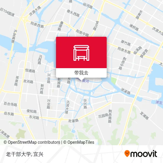 老干部大学地图