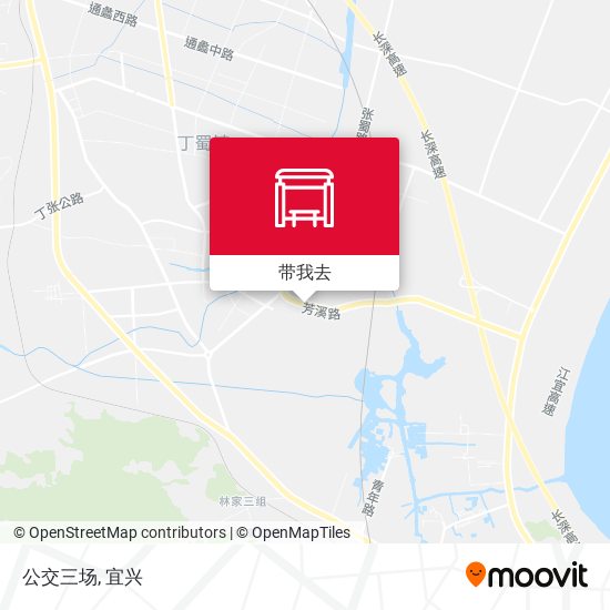 公交三场地图