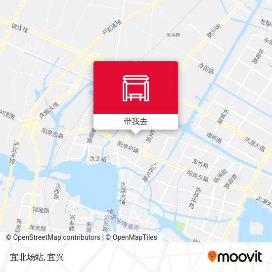 宜北场站地图
