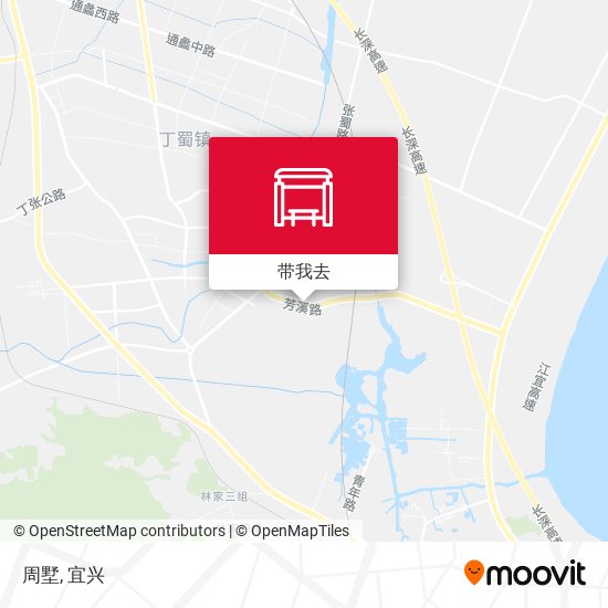 周墅地图