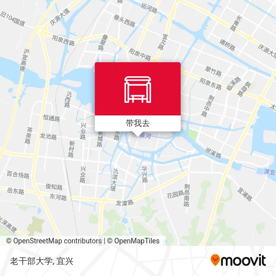 老干部大学地图