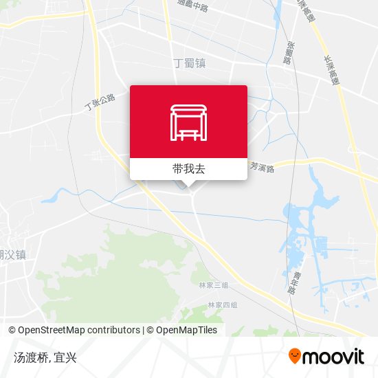 汤渡桥地图