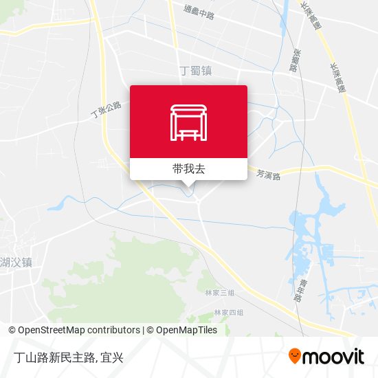丁山路新民主路地图