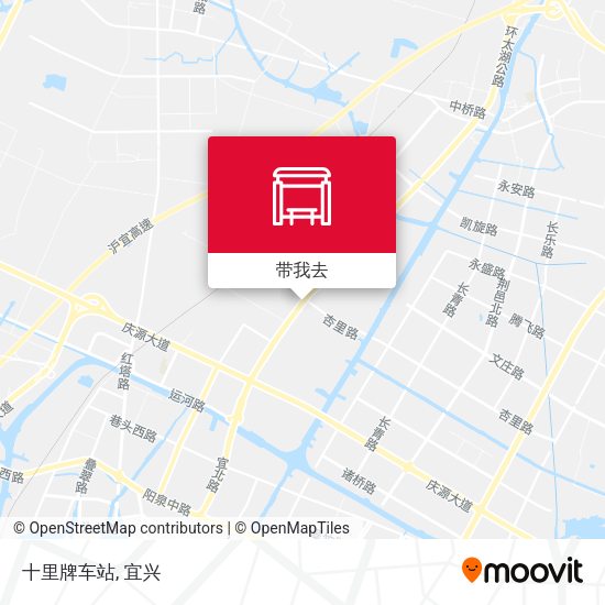 十里牌车站地图