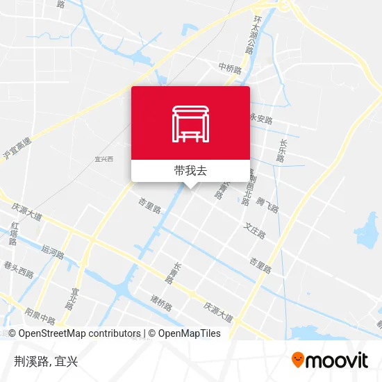 荆溪路地图