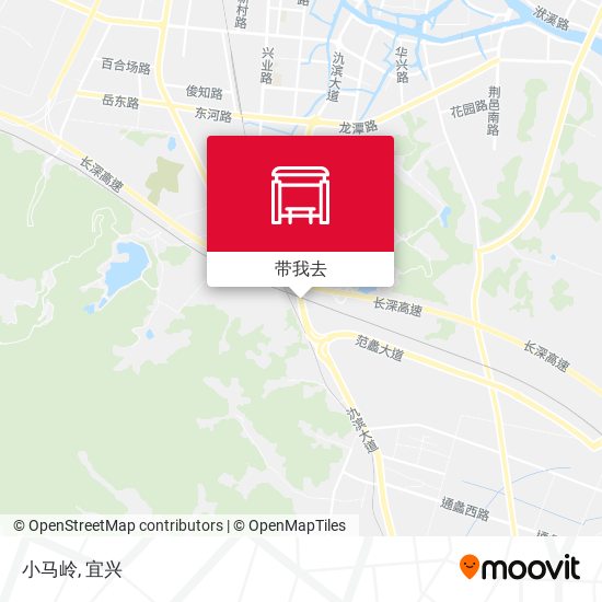 小马岭地图