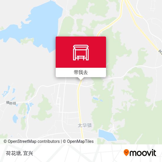 荷花塘地图