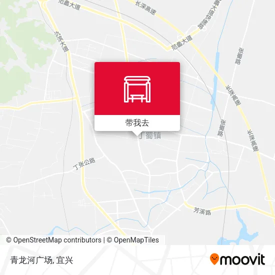 青龙河广场地图