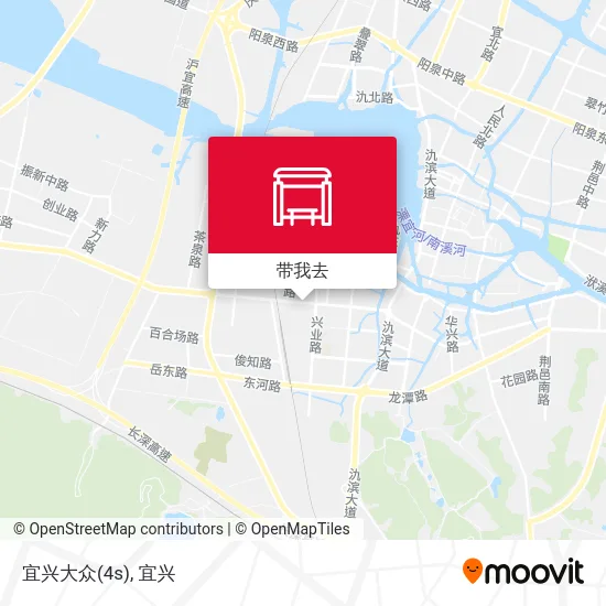 宜兴大众(4s)地图