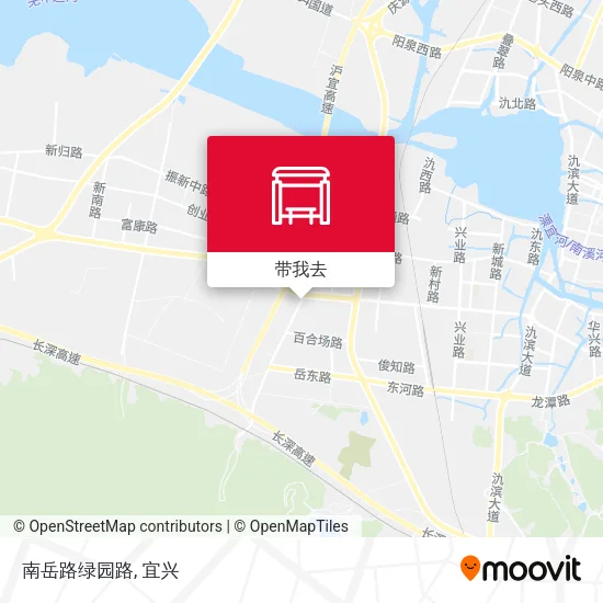 南岳路绿园路地图