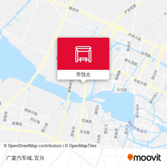 广厦汽车城地图