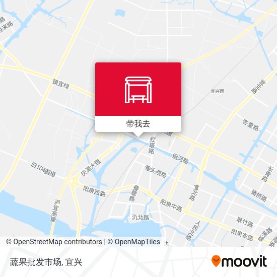 蔬果批发市场地图