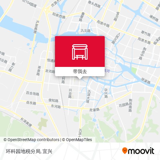 环科园地税分局地图