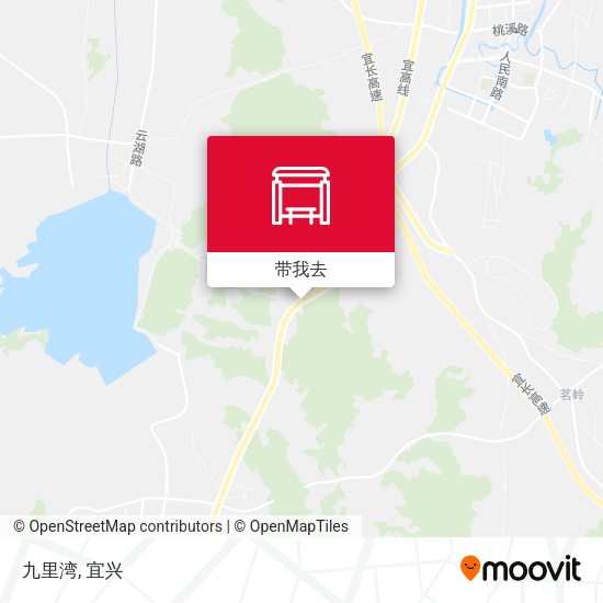 九里湾地图
