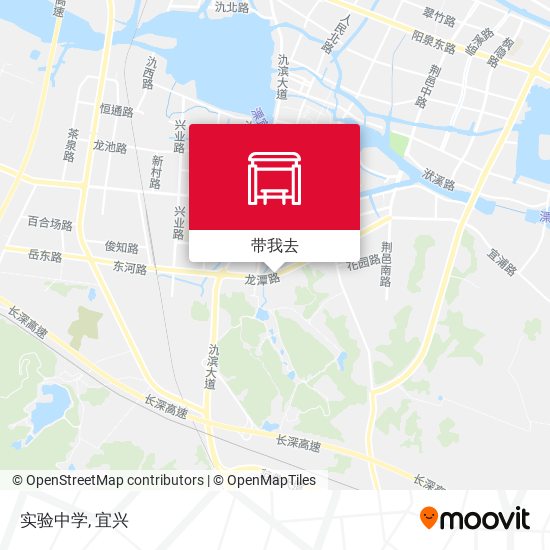 实验中学地图