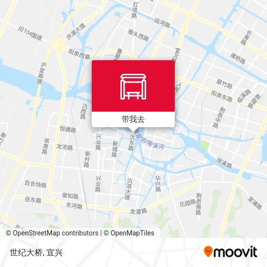 世纪大桥地图