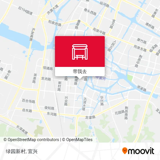 绿园新村地图