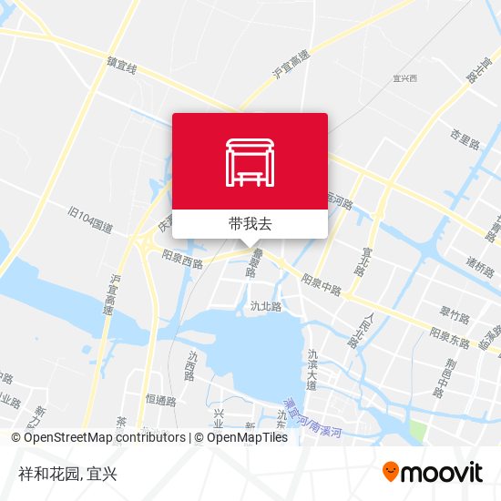祥和花园地图
