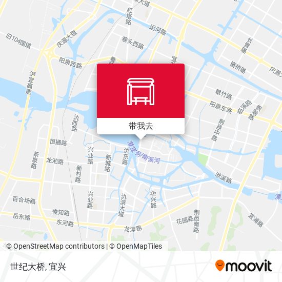 世纪大桥地图