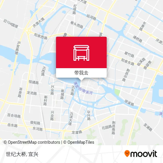 世纪大桥地图