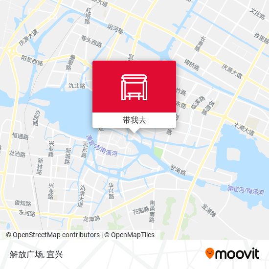 解放广场地图