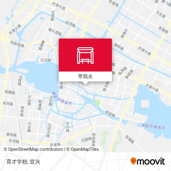 育才学校地图