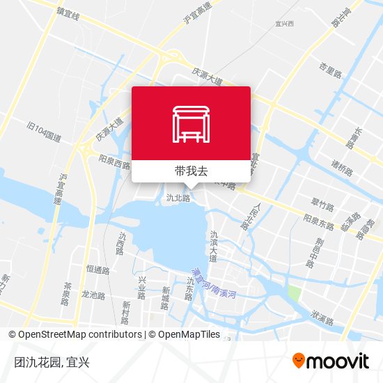 团氿花园地图