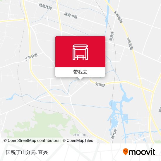 国税丁山分局地图