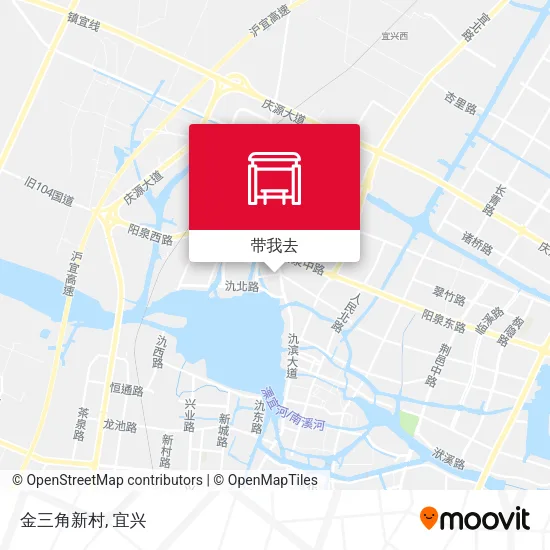 金三角新村地图