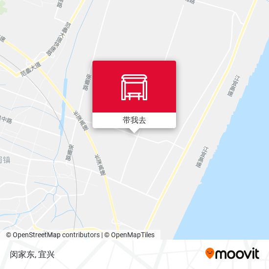 闵家东地图