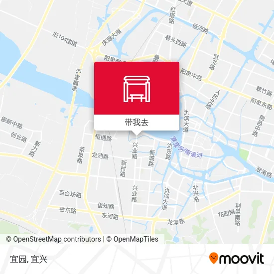 宜园地图