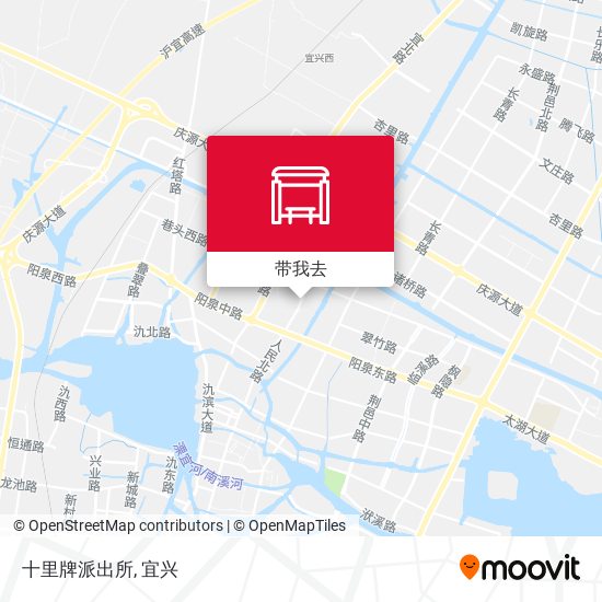 十里牌派出所地图