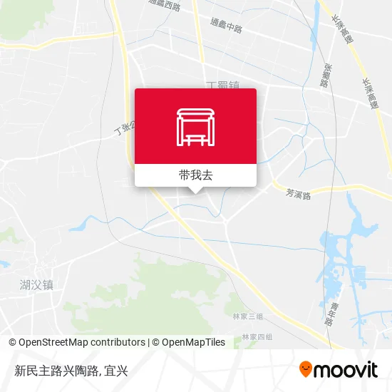 新民主路兴陶路地图