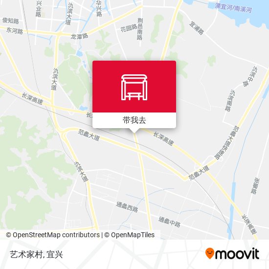 艺术家村地图