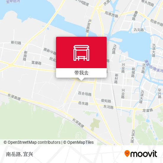 南岳路地图