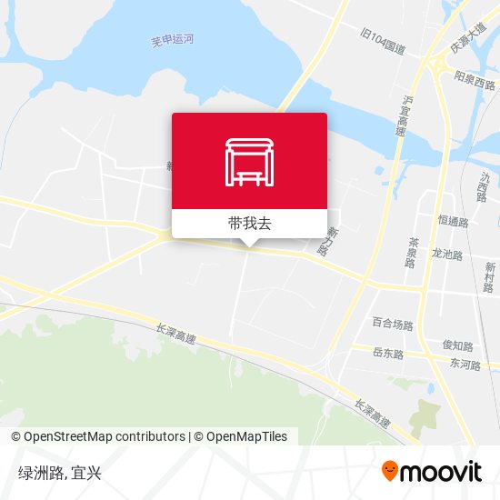 绿洲路地图