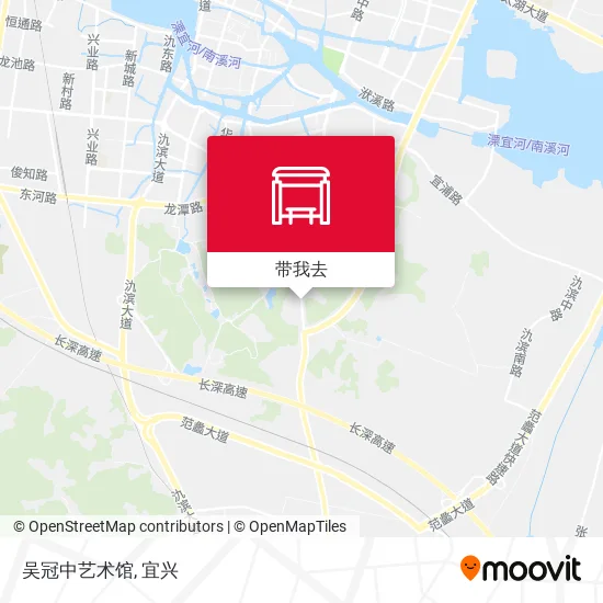 吴冠中艺术馆地图