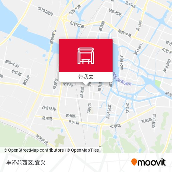 丰泽苑西区地图