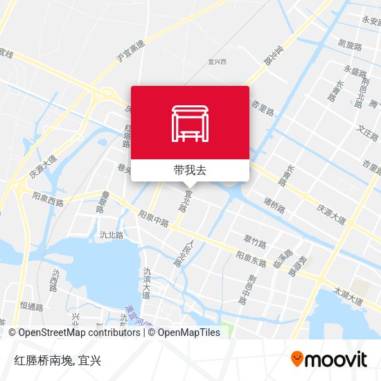 红塍桥南堍地图