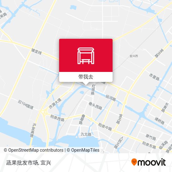 蔬果批发市场地图