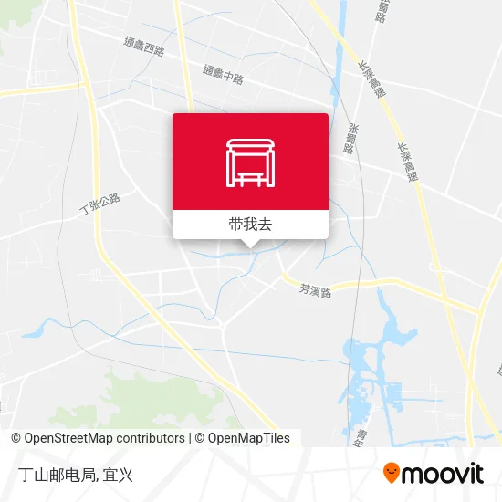 丁山邮电局地图