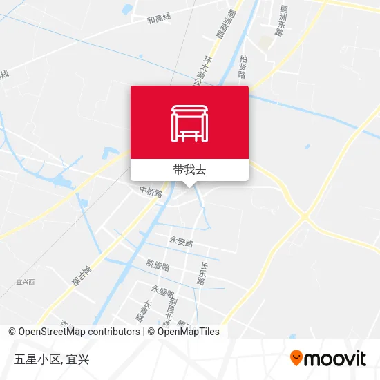 五星小区地图