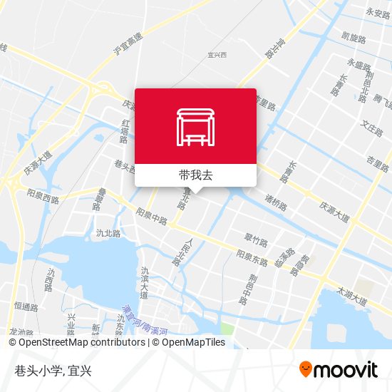 巷头小学地图