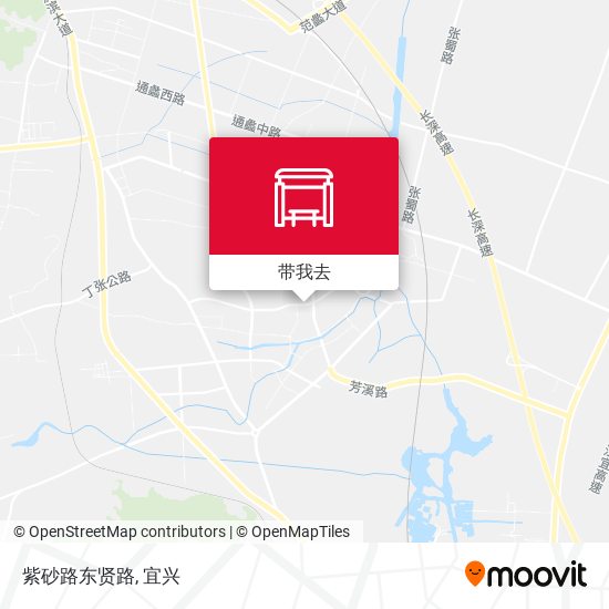 紫砂路东贤路地图