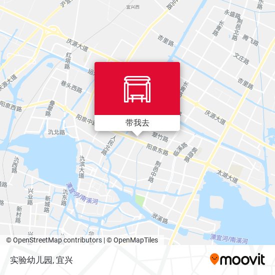 实验幼儿园地图