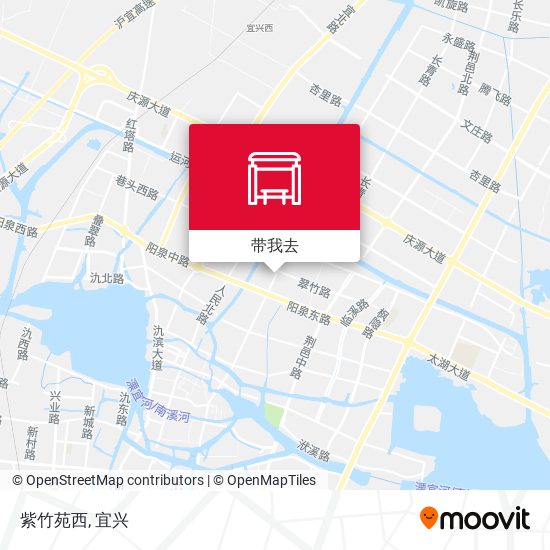 紫竹苑西地图